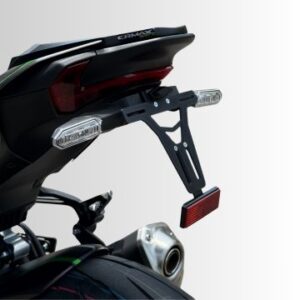 support de plaque acier noir complet pour Z900 2025