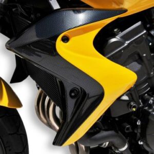 Ecopes (bicolore avec look carbone - paire) CB 600 HORNET F 2011/2013