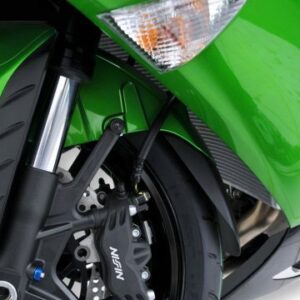 Prolongateur de garde boue avant noir