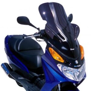 Pare brise haute protection (+10cm avec prises d'air) BURGMAN UH 125/200 2002/2006