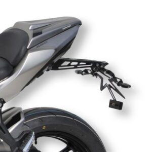 SUP10 Support de plaque alu noir bras Ermax