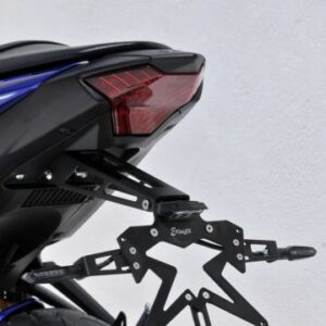 SUP10 Support de plaque alu noir bras Ermax