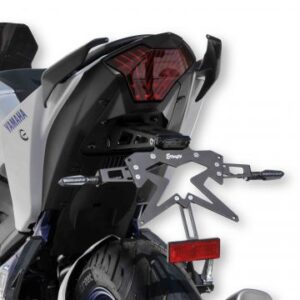 SUP10 Support de plaque alu noir bras Ermax