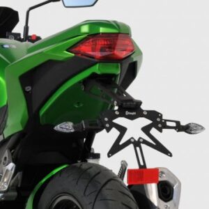 SUP10 Support de plaque alu noir bras Ermax
