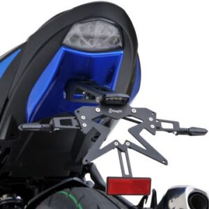 SUP10 Support de plaque alu noir bras Ermax