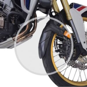 Prolongateur de garde-boue avant noir Ermax pour CRF 1000 L AFRICA TWIN 2016-2019