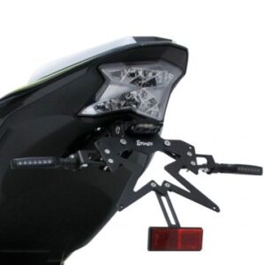 SUP10 support de plaque aluminium noir bras ermax