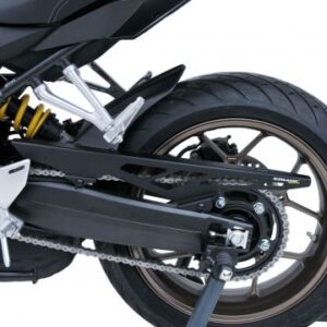 Garde boue arrière (+ carter chaine en aluminium anodise) CB 650 R 2021/2026