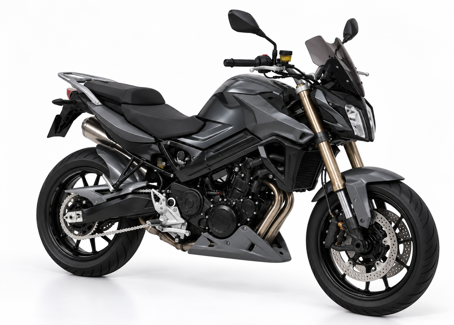 Bmw - F 800 R équipée d’accessoires ERMAX