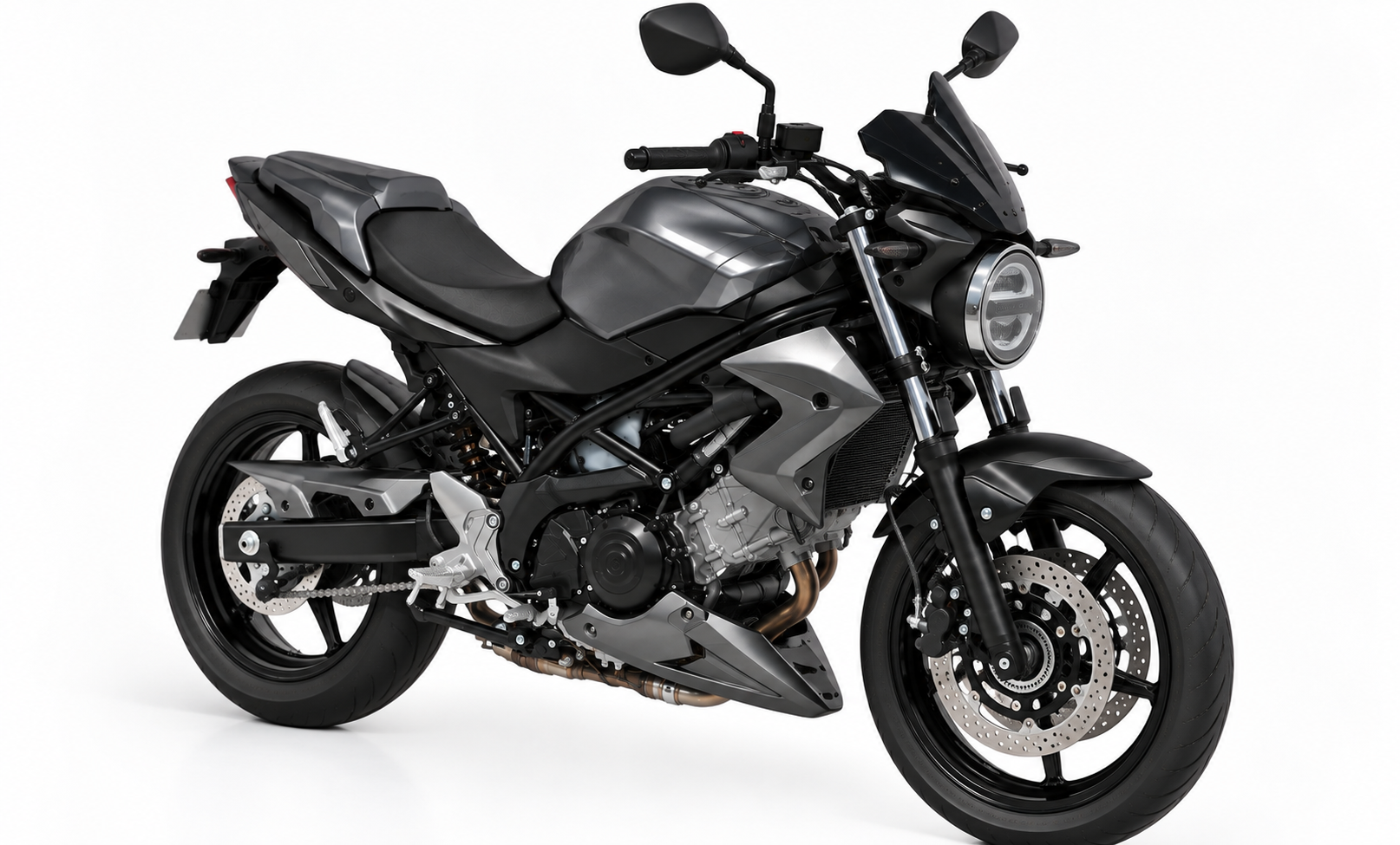 Suzuki - SV 650 N équipée d’accessoires ERMAX